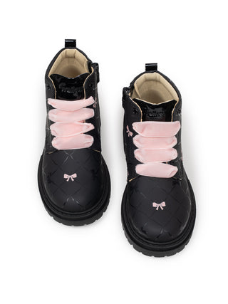 LACE-UP BOOTIE
