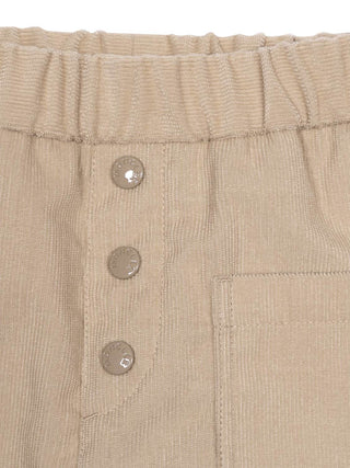 Cordhose mit Taschen - Beige