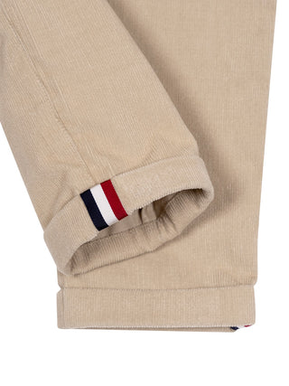 Cordhose mit Taschen - Beige
