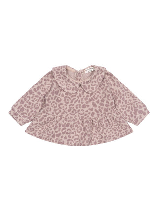 Ferrara Shirt mit Leopardenprint - Nude