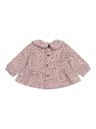 Ferrara Shirt mit Leopardenprint - Nude