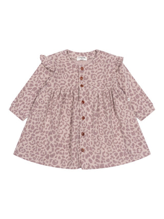Matera Kleid mit Leopardenprint - Nude