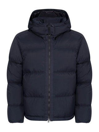 Reißfeste Daunenjacke aus Cordura Navy