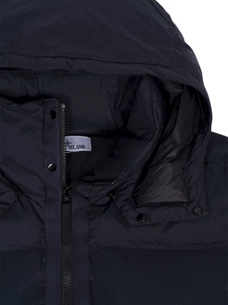 Reißfeste Daunenjacke aus Cordura Navy