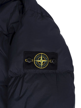 Reißfeste Daunenjacke aus Cordura Navy