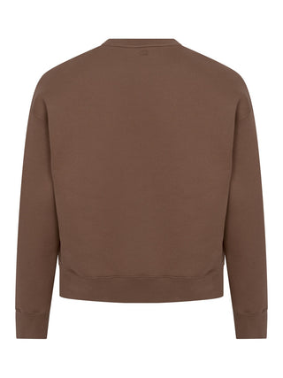 Ami de Coeur Sweatshirt aus Baumwolle mit Prägung