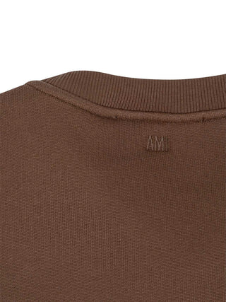 Ami de Coeur Sweatshirt aus Baumwolle mit Prägung