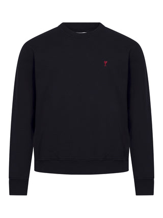 Unisex Sweatshirt aus Baumwolle - Schwarz