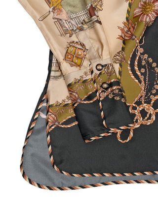 Valiant Twill Shirt Forest Scarf