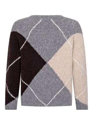 Rautenpullover