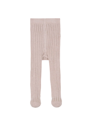 Siracusa Rippstrick-Strumpfhose - Nude