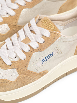 Sneakers Medalist Low Kids aus Wildleder - Beige