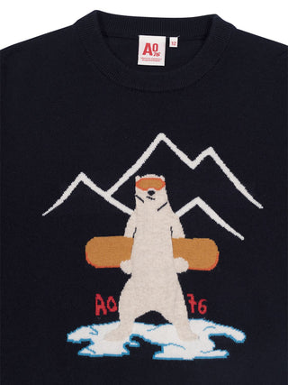 Eisbär Wollpullover mit Kaschmir - Navy