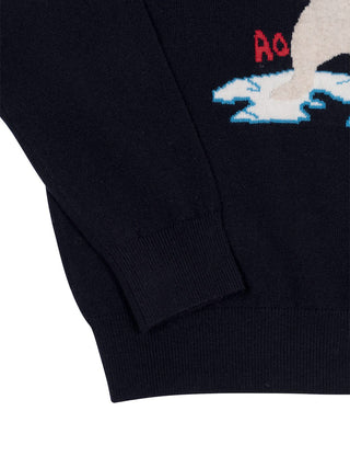 Eisbär Wollpullover mit Kaschmir - Navy