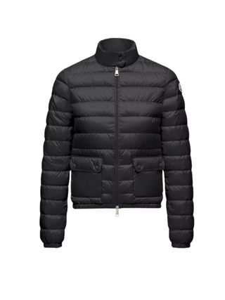 Lans verstaubare kurze Daunenjacke Schwarz