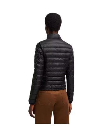 Lans verstaubare kurze Daunenjacke Schwarz