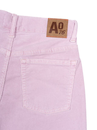 Coco Hose Mike aus Feincord - Rosa