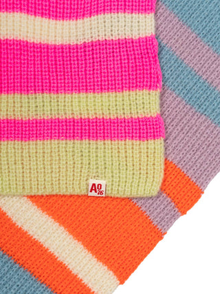 Jeanneke Schal mit Streifen - Multicolor
