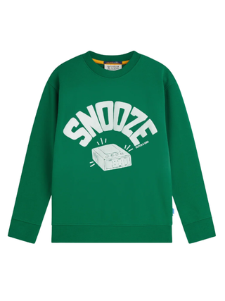 Front Artwork Washed Relaxedfit Sweatshirt