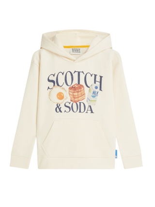 Artwork Relaxed Hoodie Eggnogg