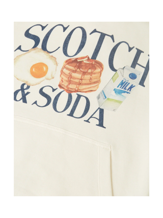 Artwork Relaxed Hoodie Eggnogg