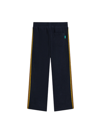Relaxed Track-Sweatpants aus Frottee