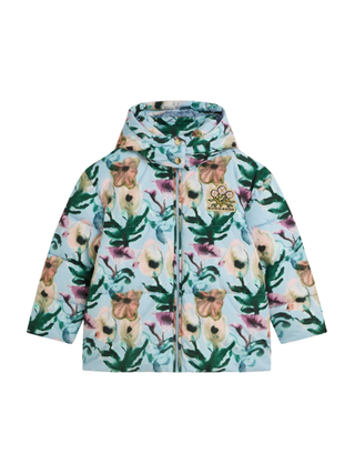 Bedruckte Steppjacke