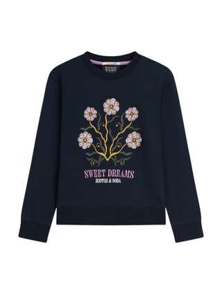 Artwork Relaxed Sweatshirt Sweet Dreams