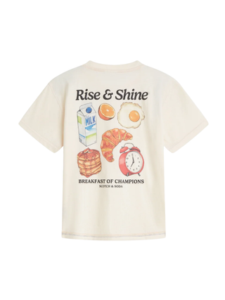 Relaxed T-Shirt aus reiner Baumwolle