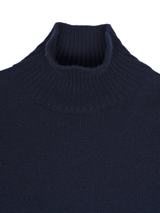 High Neck Boyfriend Fit Jumper Oceane Kaschmir