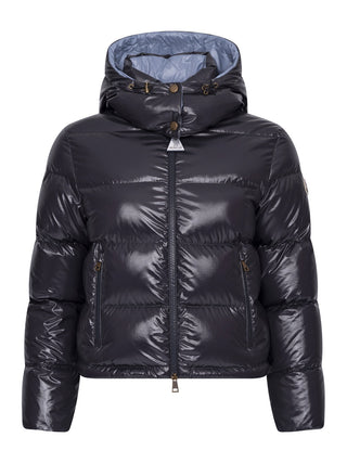 Niveole kurze Daunenjacke aus Nylon