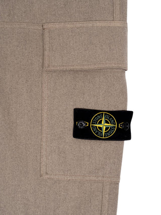 Loose-Fit Joggers mit elastischen Bündchen Biscuit