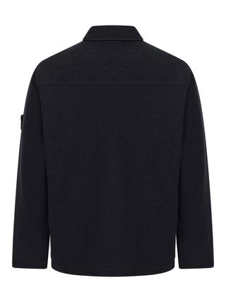 Comfort Fit Snap Front Overershirt mit Brusttasche