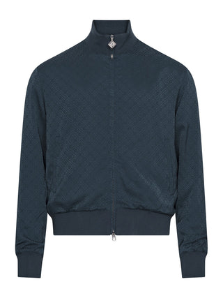 Monogram Zip-Up Track Jacket