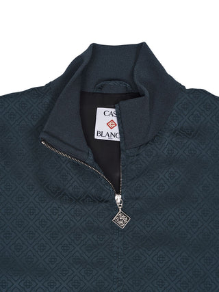 Monogram Zip-Up Track Jacket