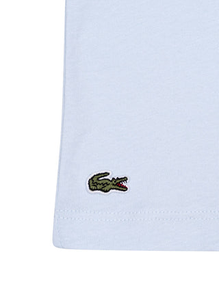 LCB T-Shirt mit Logo-Stickerei – Hellblau