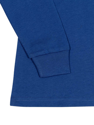 Langarm-T-Shirt mit Big Pony - Blau