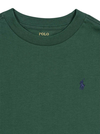 Langarm-T-Shirt mit Big Pony - Grün