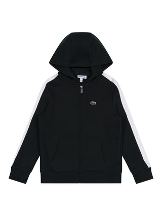 LCB Colorblock Sweatjacke - Schwarz