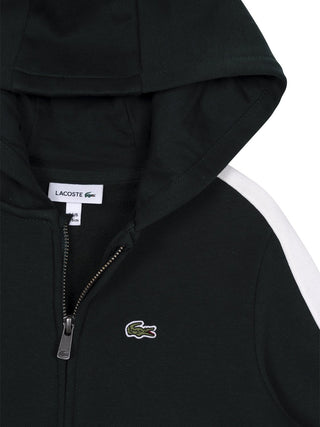 LCB Colorblock Sweatjacke - Schwarz