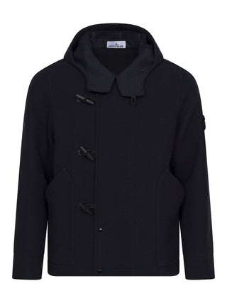 Kurzer Parka mit Knebelknopfverschluß