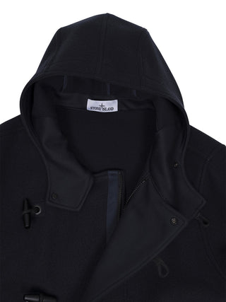 Kurzer Parka mit Knebelknopfverschluß