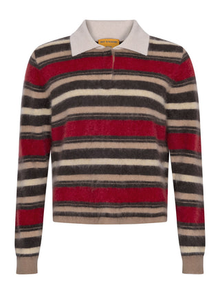 Grizzly Cropped Rugby Carmine Combo