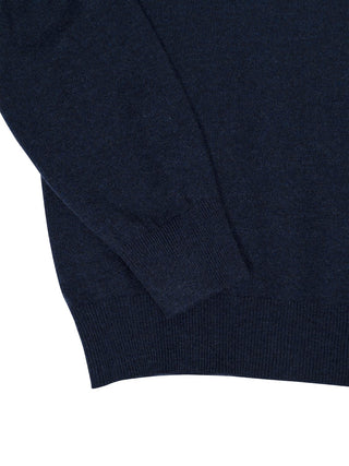 Rollkragenpullover in Blue Navy