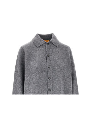 Felted Plaza Shirt Charcoal