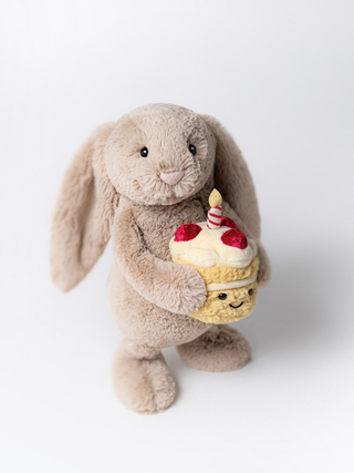 Bashful Beige Bunny - Birthday