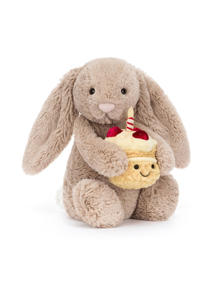 Bashful Beige Bunny - Birthday