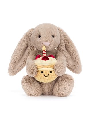 Bashful Beige Bunny - Birthday