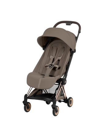Coya Buggy Style Collection Coconut Brown Rosegold Rahmen