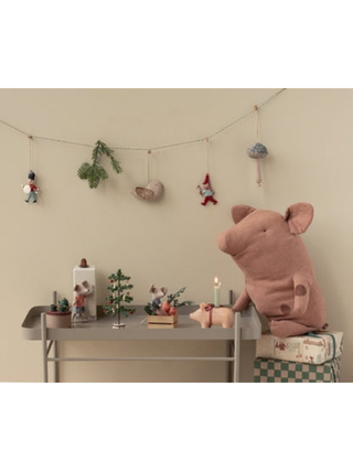 Trüffelschwein, Groß - Vintage Rose